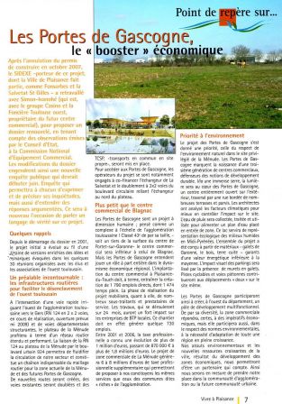 Le bulletin municipal de Plaisance-du-Touch - Mai 2008, août 2009 Le bulletin municipal de Plaisance-du-Touch - Mai 2008