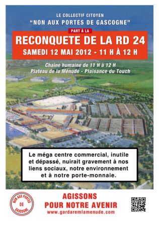 Affiche Manif du 12/05/12 Reconquête de la RD24