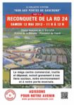 Affiche Manif du 12/05/12 Reconquête de la RD24